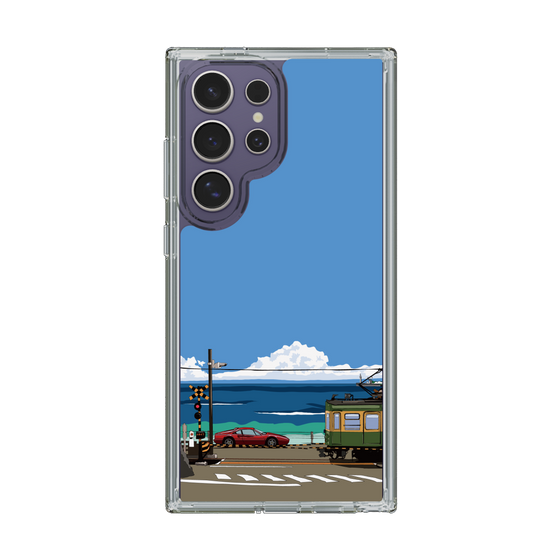 Slim Protection Case［ Studio Alec Shonan Story - Enoden and Ferrari 328GT ］