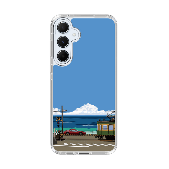 Slim Protection Case［ Studio Alec Shonan Story - Enoden and Ferrari 328GT ］