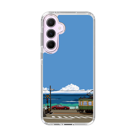 Slim Protection Case［ Studio Alec Shonan Story - Enoden and Ferrari 328GT ］