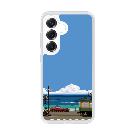 Slim Protection Case［ Studio Alec Shonan Story - Enoden and Ferrari 328GT ］