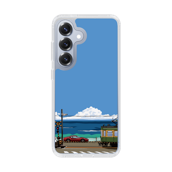 Slim Protection Case［ Studio Alec Shonan Story - Enoden and Ferrari 328GT ］