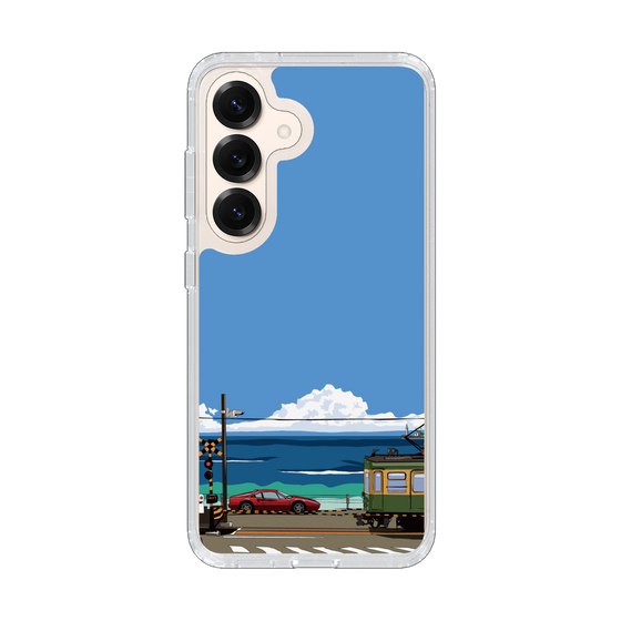 Slim Protection Case［ Studio Alec Shonan Story - Enoden and Ferrari 328GT ］