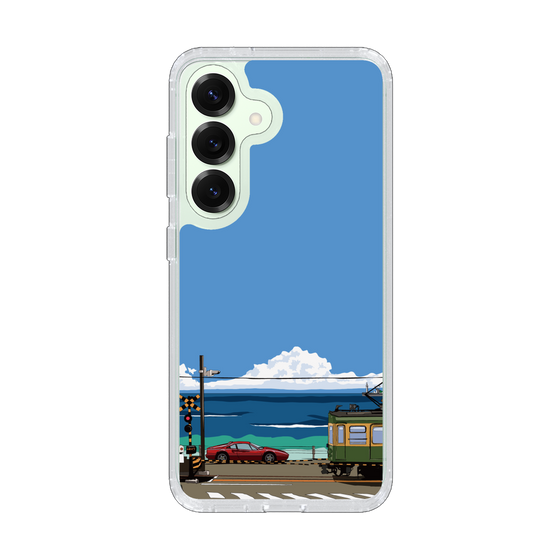 Slim Protection Case［ Studio Alec Shonan Story - Enoden and Ferrari 328GT ］
