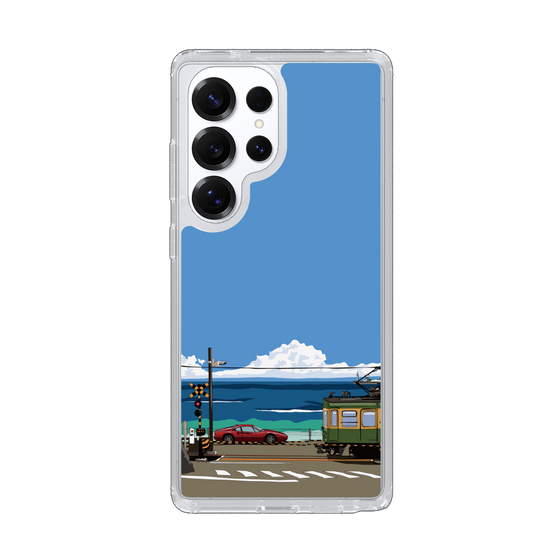 Slim Protection Case［ Studio Alec Shonan Story - Enoden and Ferrari 328GT ］
