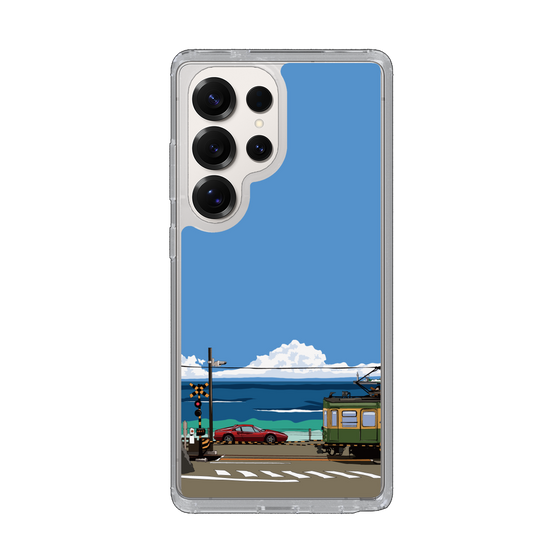 Slim Protection Case［ Studio Alec Shonan Story - Enoden and Ferrari 328GT ］