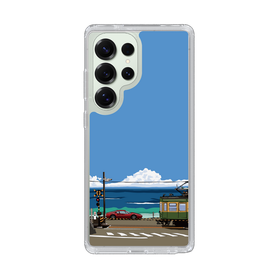 Slim Protection Case［ Studio Alec Shonan Story - Enoden and Ferrari 328GT ］