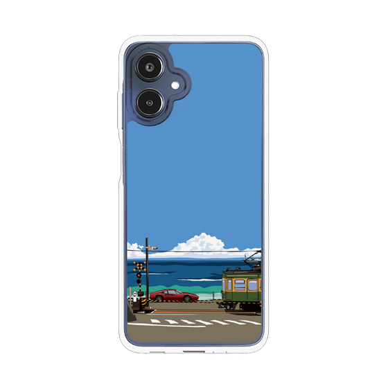 Slim Protection Case［ Studio Alec Shonan Story - Enoden and Ferrari 328GT ］