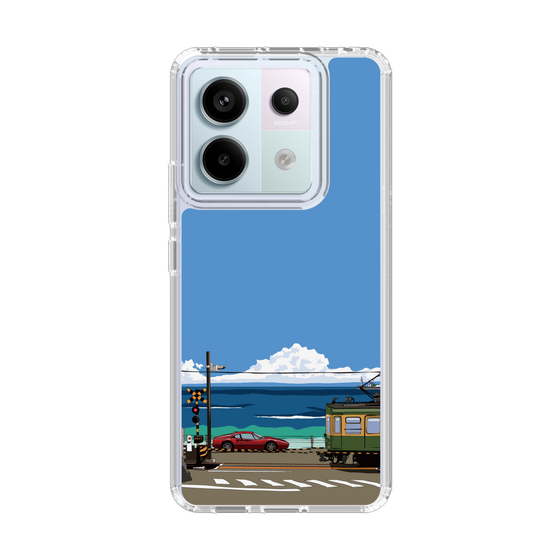 Slim Protection Case［ Studio Alec Shonan Story - Enoden and Ferrari 328GT ］