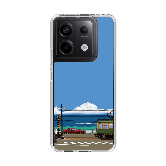 Slim Protection Case［ Studio Alec Shonan Story - Enoden and Ferrari 328GT ］