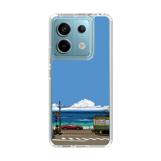 Slim Protection Case［ Studio Alec Shonan Story - Enoden and Ferrari 328GT ］
