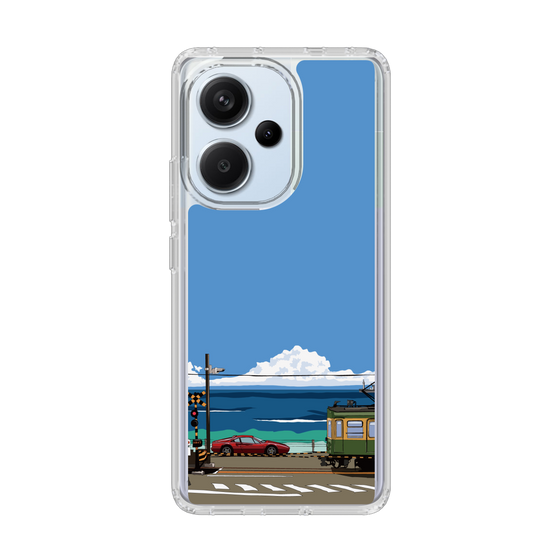Slim Protection Case［ Studio Alec Shonan Story - Enoden and Ferrari 328GT ］