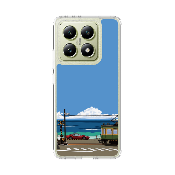 Slim Protection Case［ Studio Alec Shonan Story - Enoden and Ferrari 328GT ］
