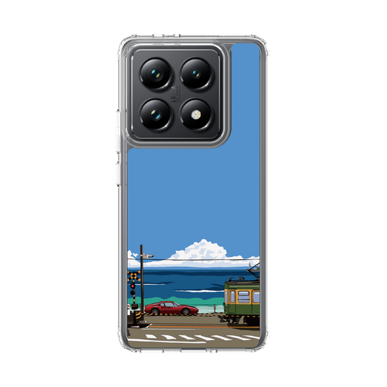 Slim Protection Case［ Studio Alec Shonan Story - Enoden and Ferrari 328GT ］