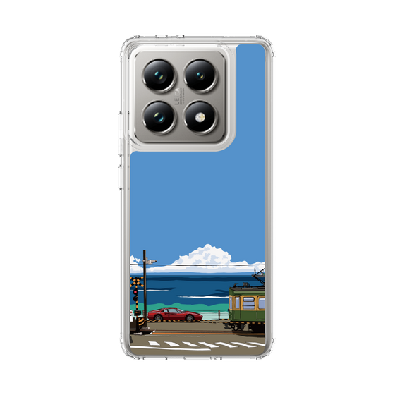 Slim Protection Case［ Studio Alec Shonan Story - Enoden and Ferrari 328GT ］