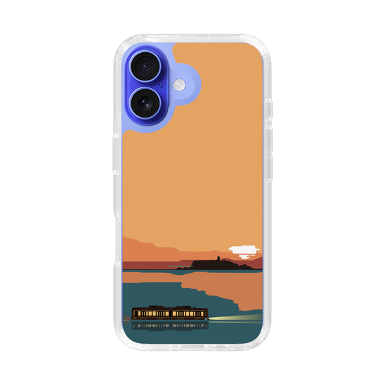 Slim Protection Case［ Studio Alec Shonan Story - Sunset and Enoden ］
