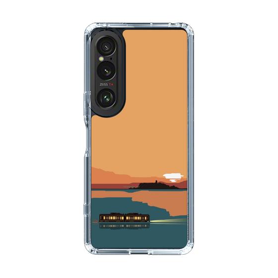 Slim Protection Case［ Studio Alec Shonan Story - Sunset and Enoden ］