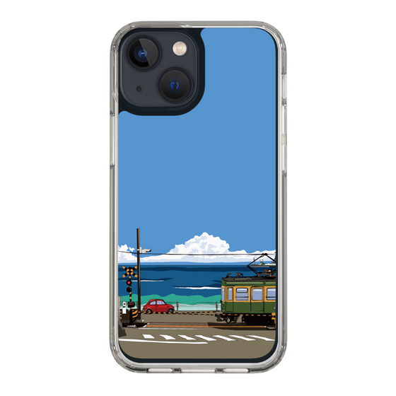 Slim Protection Case［ Studio Alec Shonan Story - Enoden and Fiat 500 ］