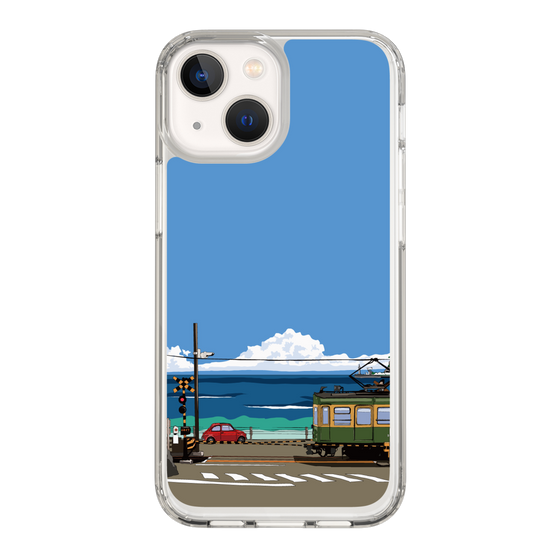 Slim Protection Case［ Studio Alec Shonan Story - Enoden and Fiat 500 ］