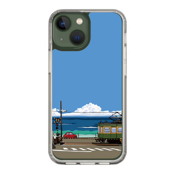 Slim Protection Case［ Studio Alec Shonan Story - Enoden and Fiat 500 ］