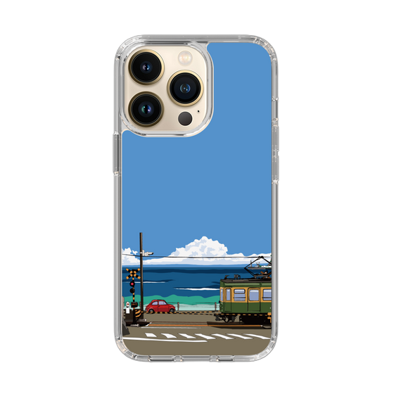 Slim Protection Case［ Studio Alec Shonan Story - Enoden and Fiat 500 ］