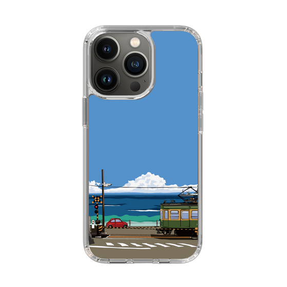 Slim Protection Case［ Studio Alec Shonan Story - Enoden and Fiat 500 ］