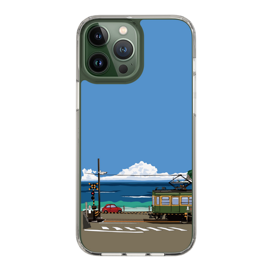 Slim Protection Case［ Studio Alec Shonan Story - Enoden and Fiat 500 ］