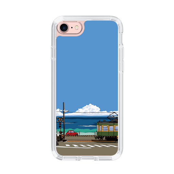 Slim Protection Case［ Studio Alec Shonan Story - Enoden and Fiat 500 ］