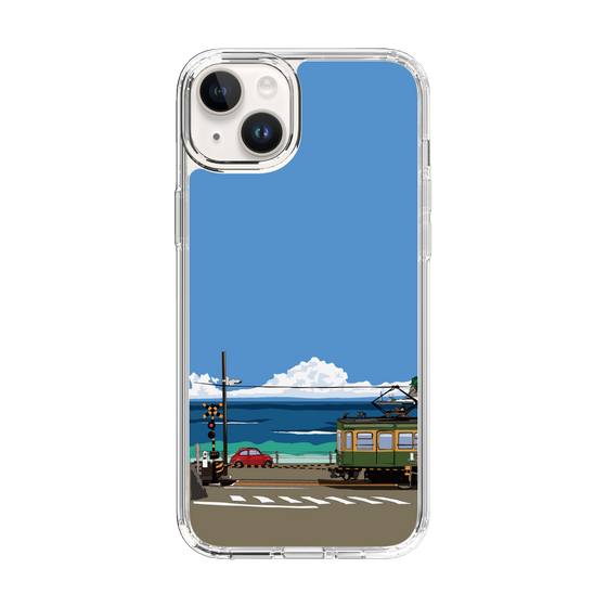 Slim Protection Case［ Studio Alec Shonan Story - Enoden and Fiat 500 ］