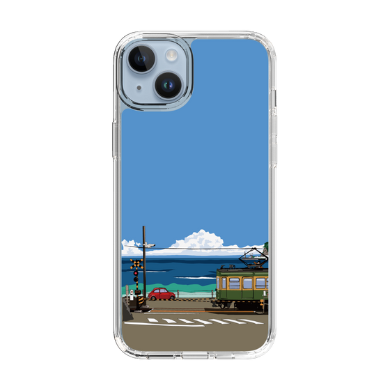 Slim Protection Case［ Studio Alec Shonan Story - Enoden and Fiat 500 ］