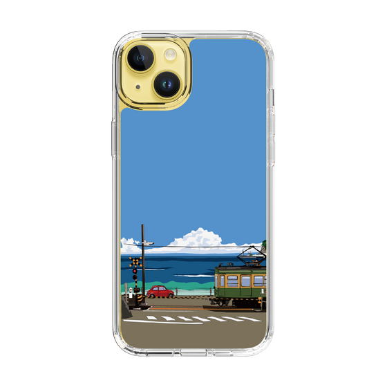 Slim Protection Case［ Studio Alec Shonan Story - Enoden and Fiat 500 ］