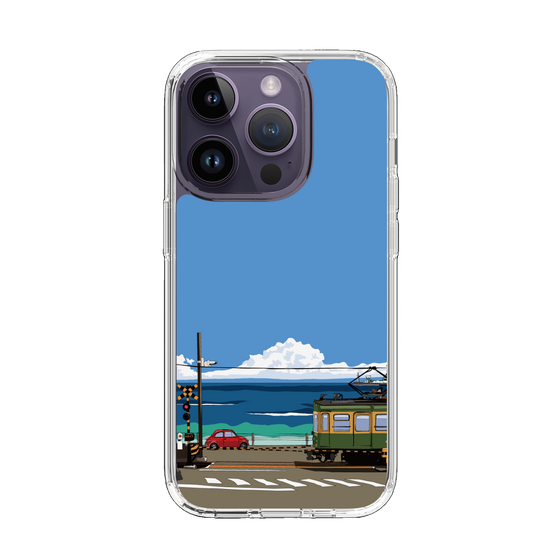 Slim Protection Case［ Studio Alec Shonan Story - Enoden and Fiat 500 ］
