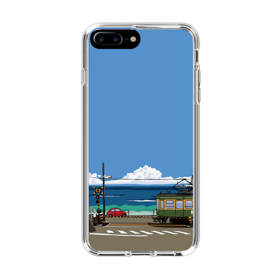 Slim Protection Case［ Studio Alec Shonan Story - Enoden and Fiat 500 ］