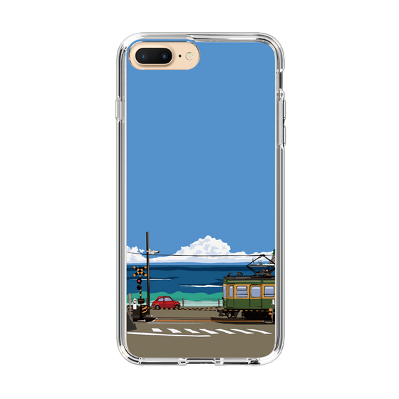 Slim Protection Case［ Studio Alec Shonan Story - Enoden and Fiat 500 ］