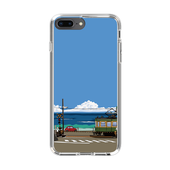 Slim Protection Case［ Studio Alec Shonan Story - Enoden and Fiat 500 ］