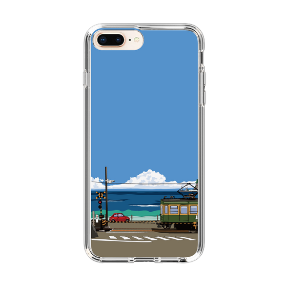 Slim Protection Case［ Studio Alec Shonan Story - Enoden and Fiat 500 ］