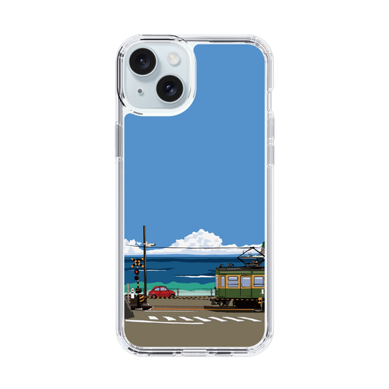 Slim Protection Case［ Studio Alec Shonan Story - Enoden and Fiat 500 ］
