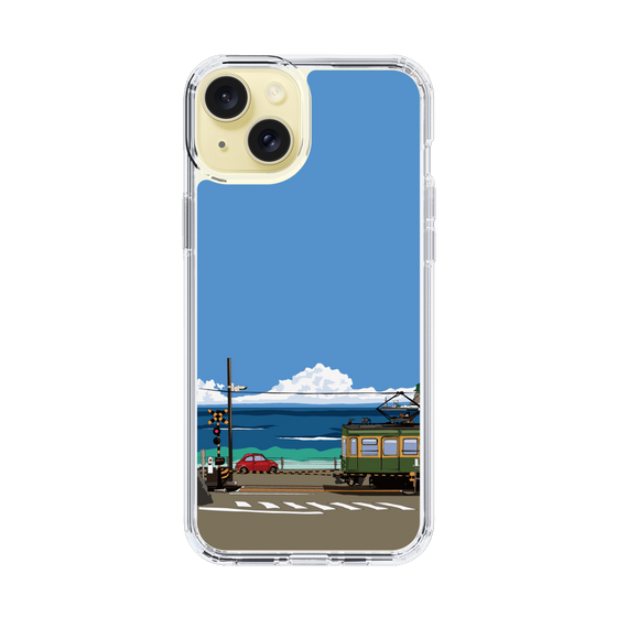 Slim Protection Case［ Studio Alec Shonan Story - Enoden and Fiat 500 ］