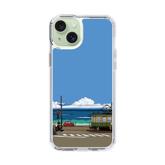 Slim Protection Case［ Studio Alec Shonan Story - Enoden and Fiat 500 ］