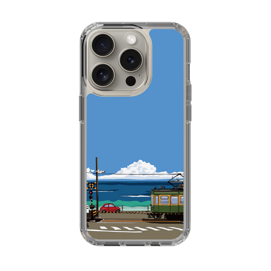 Slim Protection Case［ Studio Alec Shonan Story - Enoden and Fiat 500 ］
