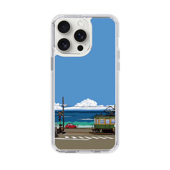 Slim Protection Case［ Studio Alec Shonan Story - Enoden and Fiat 500 ］