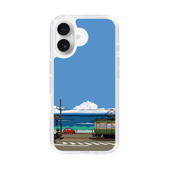 Slim Protection Case［ Studio Alec Shonan Story - Enoden and Fiat 500 ］