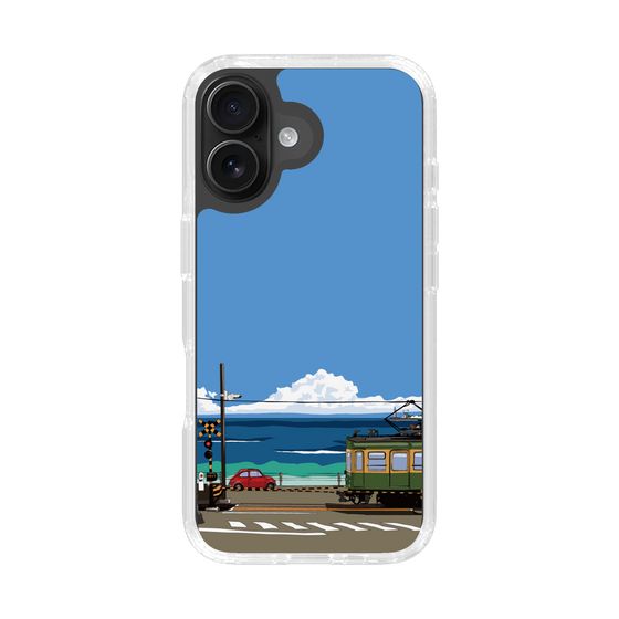 Slim Protection Case［ Studio Alec Shonan Story - Enoden and Fiat 500 ］