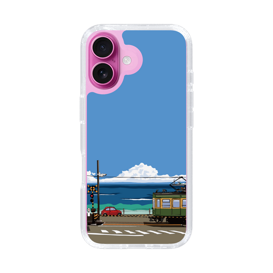 Slim Protection Case［ Studio Alec Shonan Story - Enoden and Fiat 500 ］