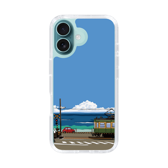 Slim Protection Case［ Studio Alec Shonan Story - Enoden and Fiat 500 ］