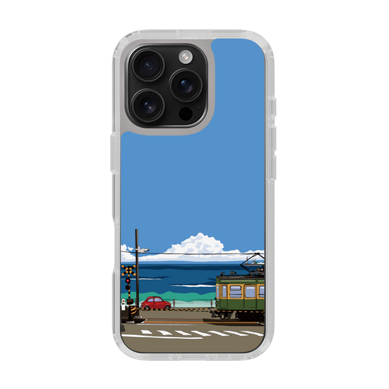 Slim Protection Case［ Studio Alec Shonan Story - Enoden and Fiat 500 ］