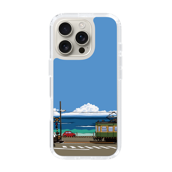 Slim Protection Case［ Studio Alec Shonan Story - Enoden and Fiat 500 ］