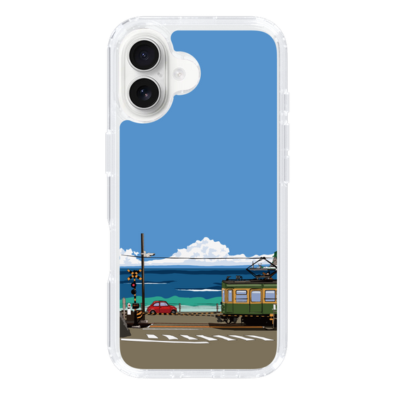 Slim Protection Case［ Studio Alec Shonan Story - Enoden and Fiat 500 ］