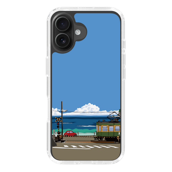 Slim Protection Case［ Studio Alec Shonan Story - Enoden and Fiat 500 ］