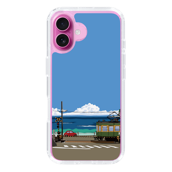 Slim Protection Case［ Studio Alec Shonan Story - Enoden and Fiat 500 ］