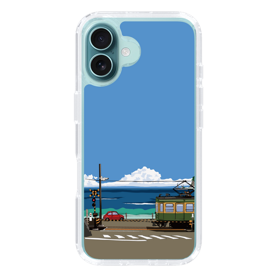Slim Protection Case［ Studio Alec Shonan Story - Enoden and Fiat 500 ］